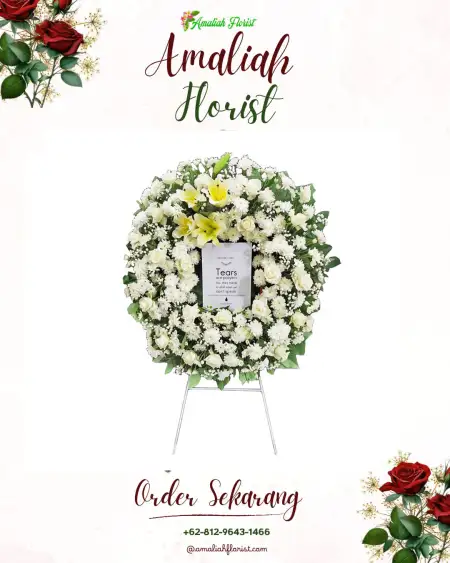 Krans Bunga Duka Gentungan